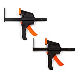 WEN 36053C 6" Quick Release Track Saw Clamps (2 Pack)