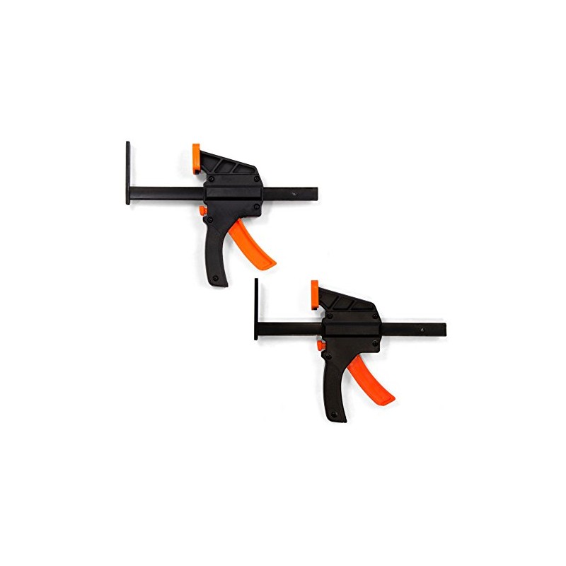 WEN 36053C 6" Quick Release Track Saw Clamps (2 Pack)