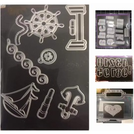 Magnetic Sheets 8.5" x 11" Non Adhesive 30 mil 12 Pack for Dies Storage - Flexible Blank Magnet Sheet 8.5x11 Inch Set for Crafts, DIY, Sign Making, to Make Dots, Square Magnets, Circles, Strips, Tape