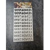 Fat-catz-copy-catz 1x Sheet Unisex Black Numbers Numerical 1-0 Temporary Tattoos