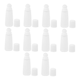 TEHAUX 10pcs Pe Bottles for Essential Oils Refillable Cosmetic Containers Travel-Friendly for Homemade Deodorants and Blends