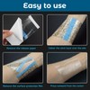 3 PCS Wasserdicht Transparent Bandage 15cm x 1m, Tattoo Pflaster