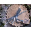 ROYAL 5" INCH ROUND ROYAL FINE WHITE NORMANDY LACE PAPER
