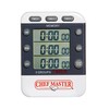 3-Channel Digital Timer by Chef Master, Triple Channel Count Up/Down