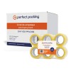 Pack36 Cintas Adhesivas Transparentes De Empaque 48mm X 150m