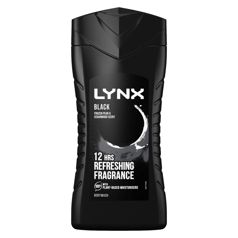 3 Pack of Lynx 12 Hours Shower-Fresh Scent Refreshing Black
