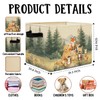 HSIASHENG Animal Kids Room Storage Bins Box with Handles, Forest