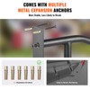 VEVOR Handrails for Outdoor Steps, 29" Length Wall Mount Safety