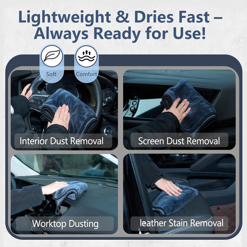 SavvyPick Multi-Purpose Microfiber Towels