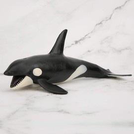 Animal Model, Plastic Similation Animals Figures Killer Whale Shape Model Early Education Static Solid Gift for Kids