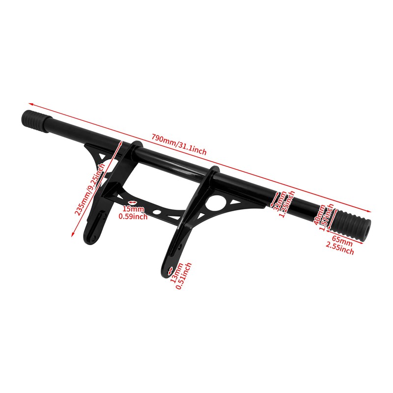 Engine Guard Crash Bar Front Highway Foot Pegs Fit for
