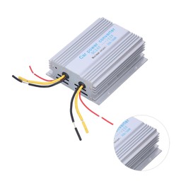 DC24V‑12V Car Power Converter DC 24V to DC 12V 30A 360W Aluminum Alloy Car Power Converter Power Adapter Converter Reducer Voltage Power Inverters