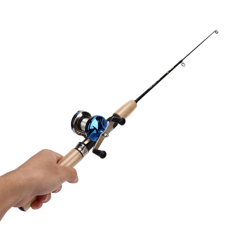 Ice Fishing Rod Kits Complete 27.6inch Rod Portable Ice Fishing