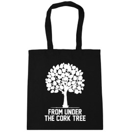 Hippowarehouse From under the cork tree Tote Shopping Gym Beach Bag 42cm x38cm, 10 litres