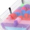 3D Pin Art Toy Colorful Plastic Pin Art Board Sculpture