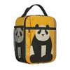 cromcu Insulated Lunch Box for Girls Women Kids Panda Lunch