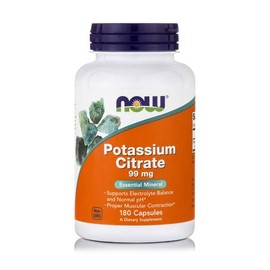 NOW POTASSIUM CITRATE 99MG 180CAPSULES