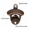 10 Pcs Wall Mount Bottle Opener Vintage Style Rustic Strong