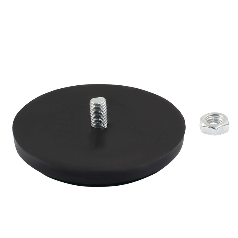 Unlorspy 4 Pcs Green Round Reflectors 58mm/2.28 Inch Plastic Universal