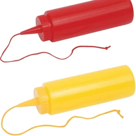 BWacky Combo-Fake Squirt Mustard and Ketchup Bottle Prank Gag Set