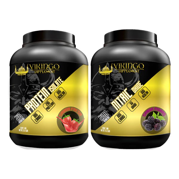 Do Protena Oxido Pre Entreno Vikingo 1k Cu 26 Servicios