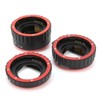 Alloy Auto Focus AF Macro Extension Tube Ring Set 13mm+21mm+31mm