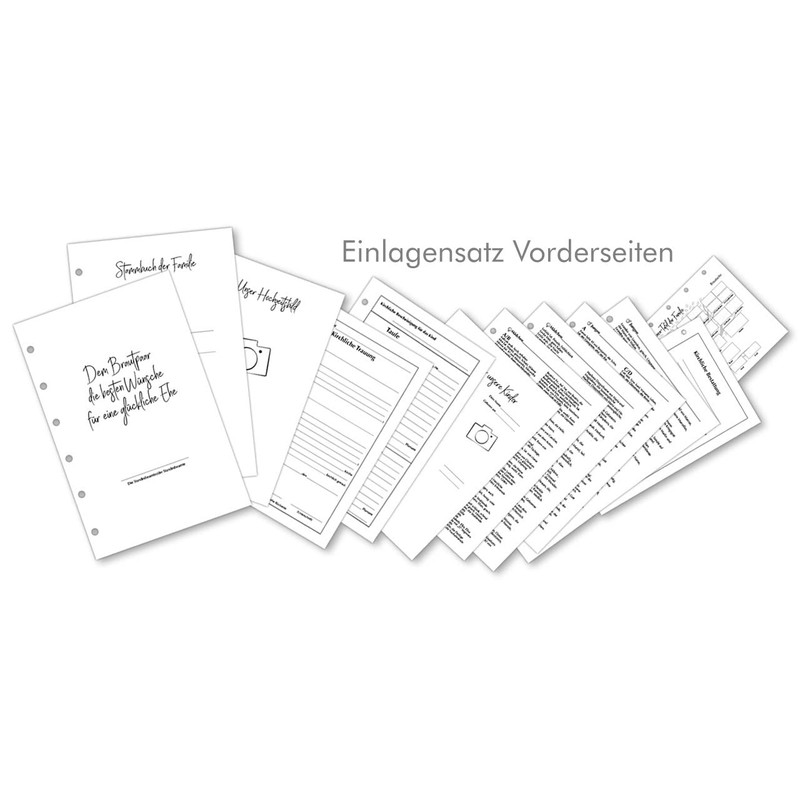 Lasa Family Book Light Grey Wedding Registry Office Family Registry