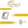 Sweet Led Recessed Spotlight Square 230 V - Includes GU10