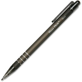 SKILCRAFT 7520-01-422-0314 Clean Click Medium Ball Point Pen, Black (Pack of 12)