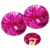 Pom Poms Cheerleading with a White Handle for Sports Party