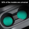 4 Pack Car Cup Holder Coaster, 2.75 Inch Diameter Non-Slip