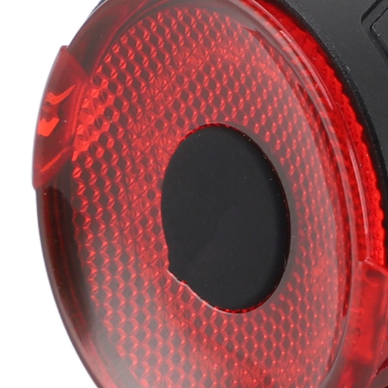 Smart Bike Tail Light Automatic On Off Rechargeable Red Back