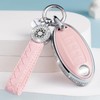 KERUIPAI for Nissan Key Fob Cover with Keychain Genuine Leather