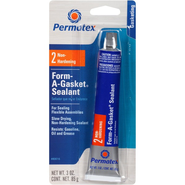 Permatex 80016-12PK Form-A-Gasket #2 Sealant, 3 oz. (Pack of 12)