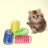 RSYHVG 24 Pcs Cats Spring Toys Colorful Spring Cat Toy