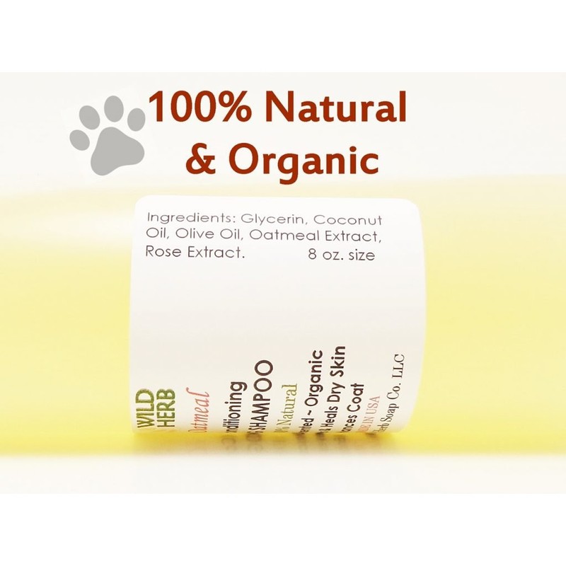 Dog Shampoo Unscented Oatmeal (16 oz)