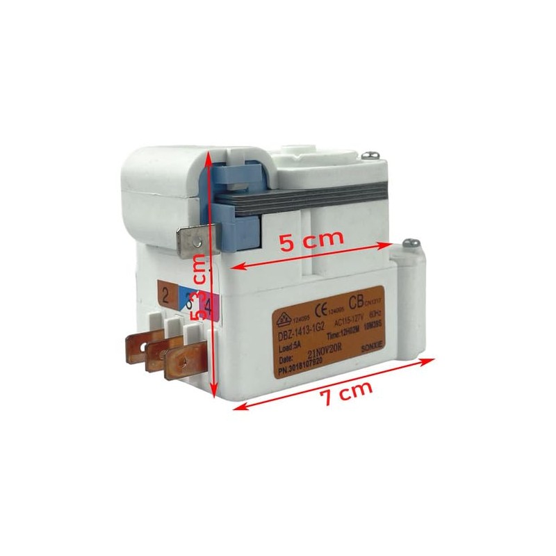 Genérico Reloj Timer Refrigerador Compatible con Daewoo Winia 12hrs