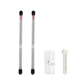 Samcos Airbrush Nozzle Needle Replacement Needle Diameter 0.02 inch (0.5 mm) For Handpiece Needle Nozzle Set Needle Replacement Needle Damage Replacement Repair Maintenance Parts