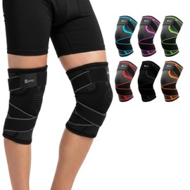 2 Unidades de Rodilleras Ortopedicas Antideslizantes, Protegen Tus Rodillas, Ideal para Corredores, Voleibol, Baloncesto, GYM, Ciclismo, Par de Rodill