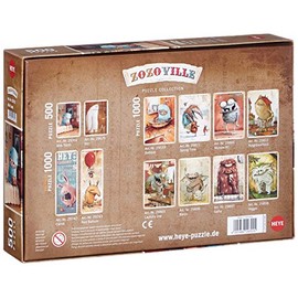Heye - Zozoville: Diente de Leche, Puzzle, 500 Piezas, Multicolor, 29701
