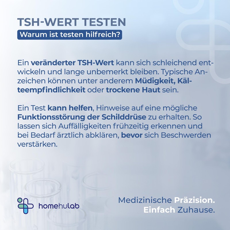 2x Hypothyroidism Test (TSH) Simple Self Test for Symptoms such