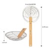 Helen’s Asian Kitchen Spider Strainer | 5-Inch Stainless Steel Wire
