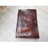 Quirky Craft Brown Leather Journal, Doors of Durin, Tolkien Lord