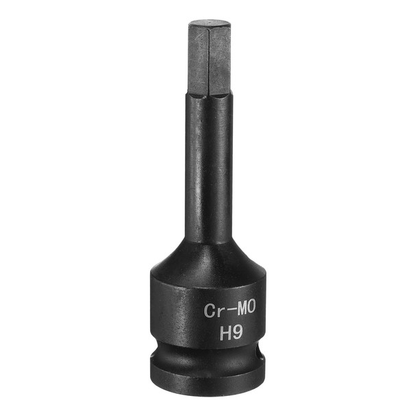 QUARKZMAN 9 mm Hexagonal Impact Wrench Bit Socket H9 1/2