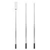 3Pcs 8mm Stainless Steel Harpoon Rod Diddle Net Stick Fishing