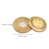 BESPORTBLE 2sets Multifunctional Chinese Compass Portable Pan Compass for Outdoor