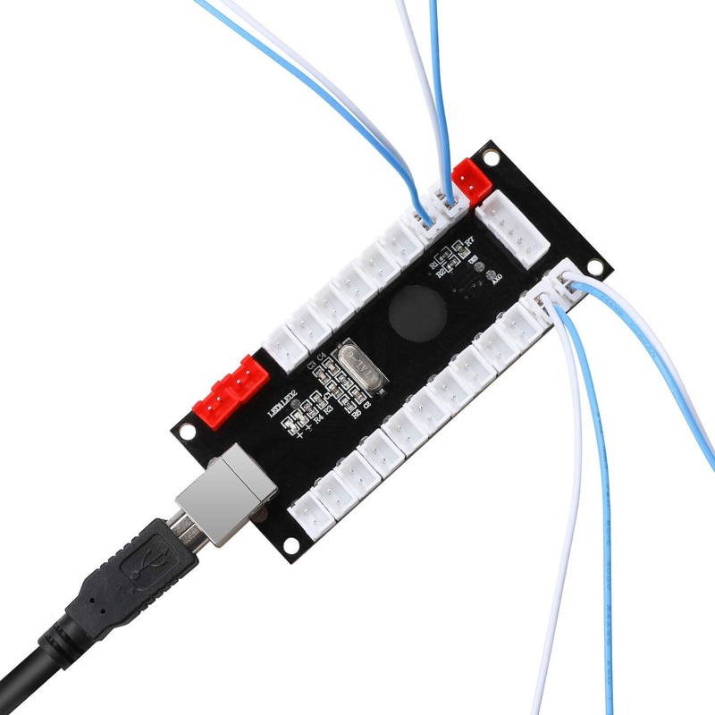 BEYEE 2-Player Zero delay USB Encoder to Arcade Joystick and