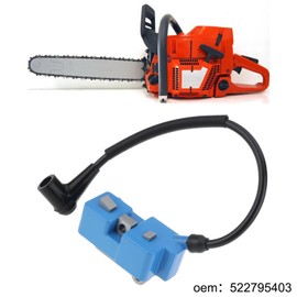 EMSea Lawn Mower Chain Saw Ignition Coil 522795403 Compatible with Husqvarna 365 372XP Lawn Mower Accessories