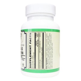 AlchePharma Vitamin D3 (5,000 IU - 125 mcg) Certified Organic, Chemically-Identical to cholecalciferol of Animal-Origin - Vegan, Kosher, Halal (60 Tablets)