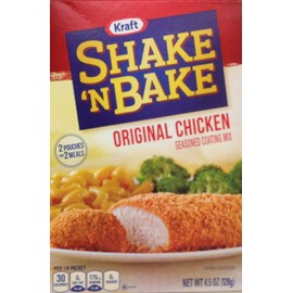 Shake 'n Bake ORIGINAL CHICKEN Seasoned Coating Mix 4.5oz (8)